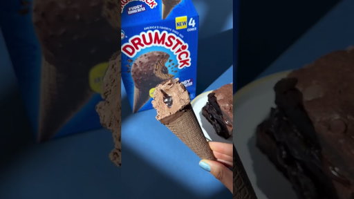 Our new Fudgy Brownie Batter Drumstick