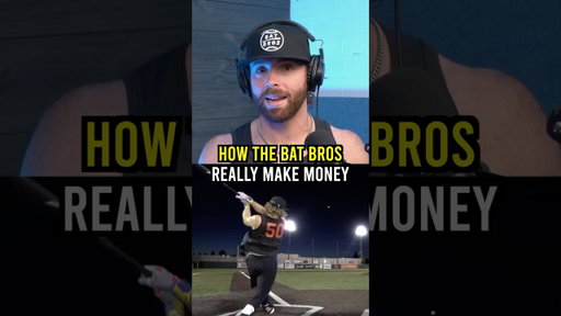 How the Bat Bros Make Money 🤔 #baseball #batbros #mlb #podcast