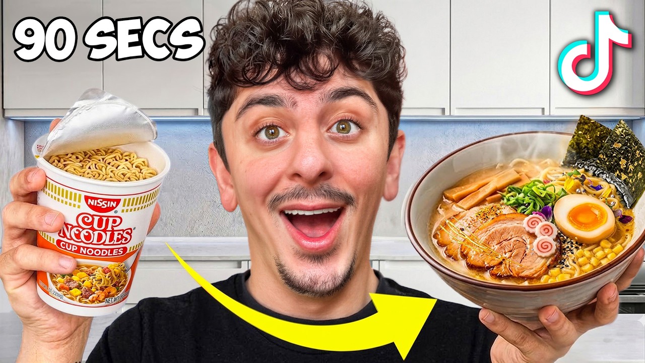 I Tried the LAZIEST TikTok Recipes!