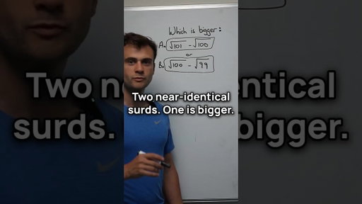 Comparing Surds Without a Calculator