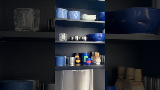 Proper storage keeps matcha fresh, flavorful and vibrant. #matcha #howto
