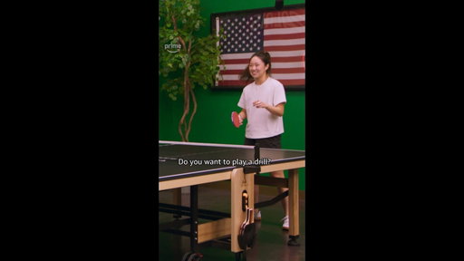 Anthony Edwards trying a ping pong drill for the first time 😭