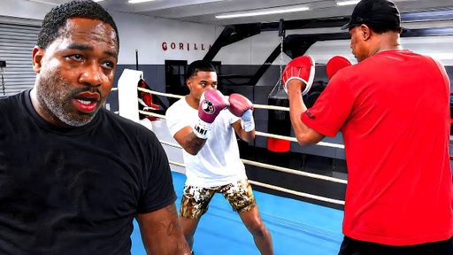 DeenTheGreat & Adrien Broner Train With AB Old Coach 🥊🔥!