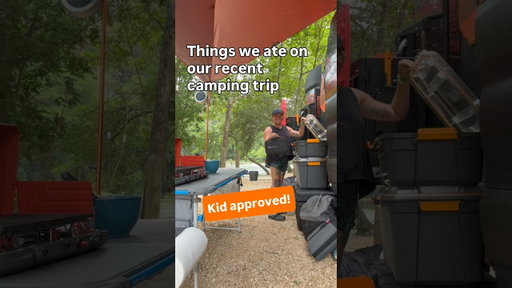Kid Approved Things We Ate While Camping