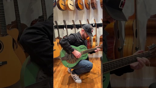 Discovering my first Mule Resonator at Carter Vintage, Nashville.