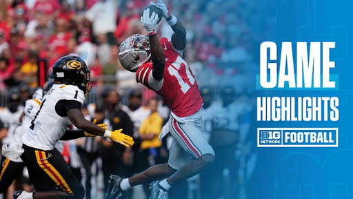 Grambling State at Ohio State | HIGHLIGHTS | Big Ten Football | 09/06/25