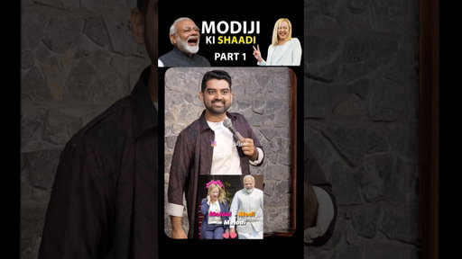 Modiji Ki Shaadi part-1 ❤️🙏🏻 #rohangujral #standupcomedy #melodi #funny #comedy #modimeloni