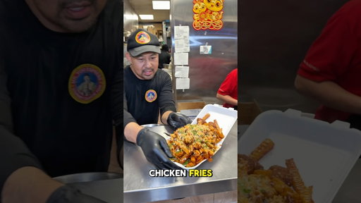 Orange Chicken Fries And Massive Combo Plates From Mr. You Chinese Express in Montclair, California