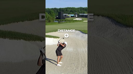Just a casual 7 wood out of the sand & over the pond ⛳️