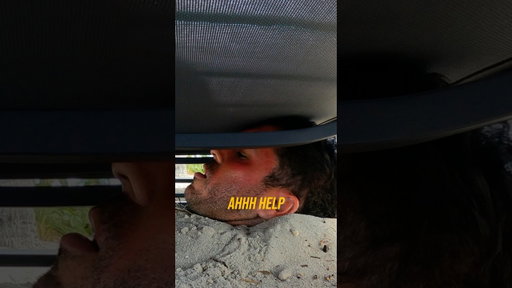 TRAPPED AT THE BEACH PRANK! 🏖️