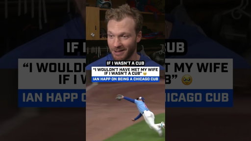 Ian Happ REFLECTS on his time as a Chicago Cub 👀