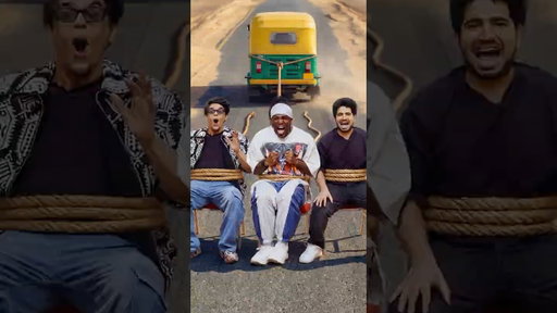 Extreme Chairs Challenge with @SamayRainaOfficial  & @tanmaybhat  (TukTuk Edition)