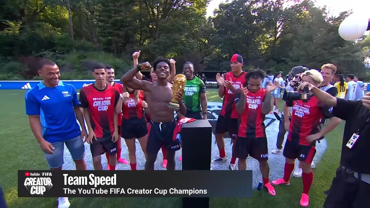 iShowSpeed Wins The YouTube FIFA Creator Cup Ft. Cafu 🏆🔥