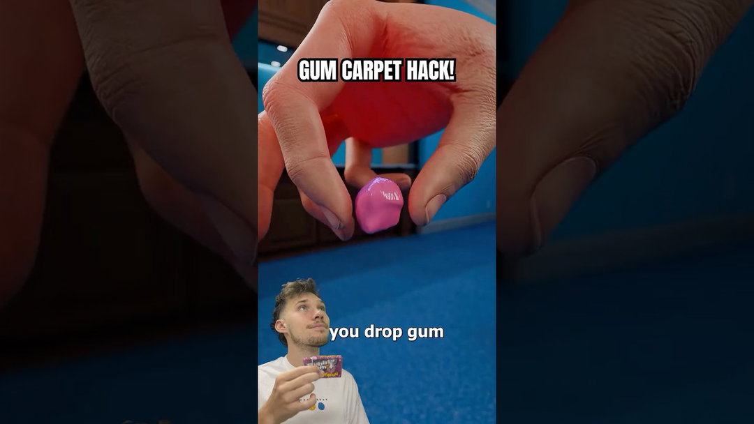 Gum Carpet Hack!