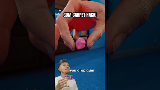 Gum Carpet Hack!