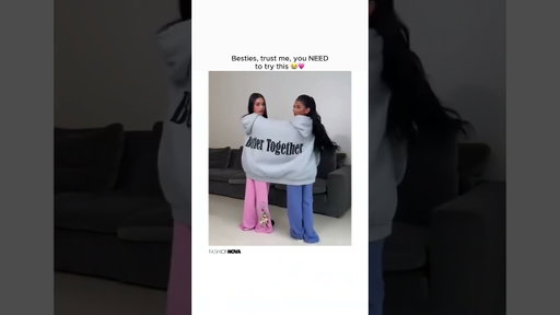 Because sharing is better when you can both wear it 😂💗