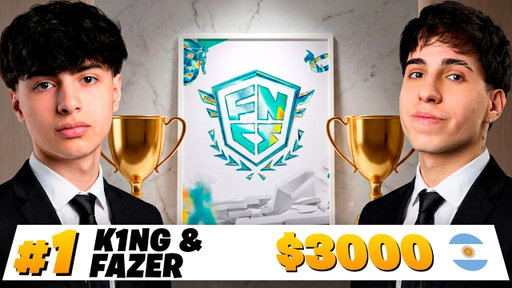Ganamos La FNCS Division 1 ($3000)