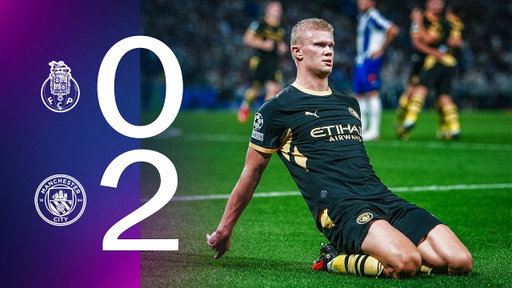 HIGHLIGHTS | Porto 0-2 Man City | Haaland scores two in Champions League opener!