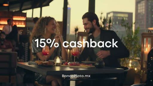 La única tarjeta de débito con hasta 15% de cashback y 15% de rendimiento