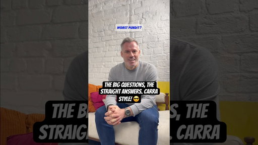 From worst pundit to honest football opinions, Carra style 😎#footballopinions  #jamiecarragher