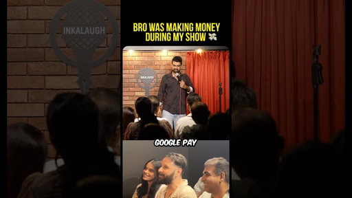 Bro made money at my show😌 #standupcomedy #rohangujral #comedy #gpay