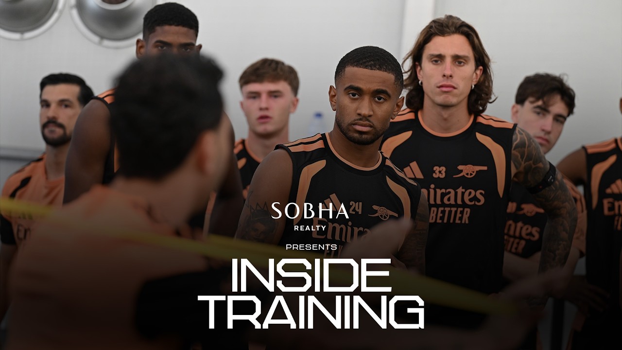 WORKING HARD IN GIRONA 💪 | Frimmy welcomes White, Gyokeres, Calafiori and more | Inside Training