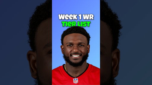 Week 1 Fantasy WR Tier List
