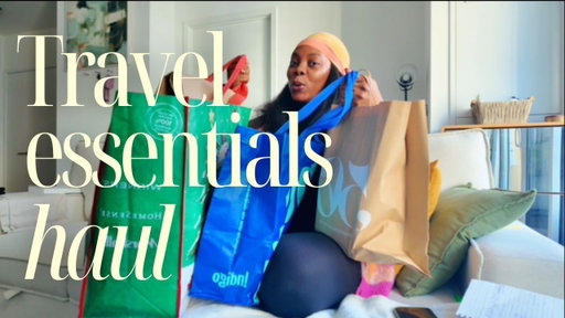 Travel Essentials Haul | Gift Shopping for Lagos trip + Skincare & Makeup + Long flight travel plans