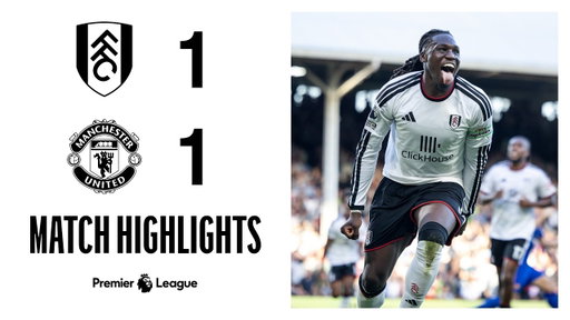 DRAMATIC clash at the Cottage 👀 | Fulham 1-1 Manchester United | Premier League Highlights