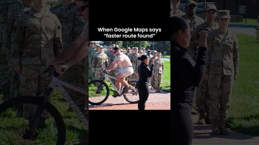 Man interrupts VERY important ceremony