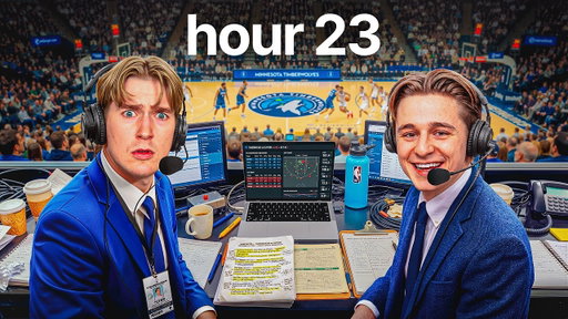 I Survived 24 Hours as an NBA Broadcaster