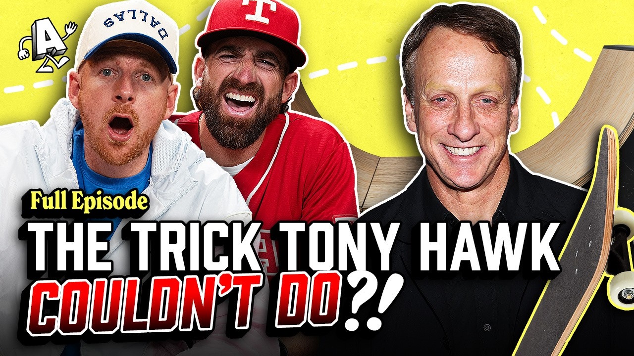 Tony Hawk on Skateboarding vs. Trick Shots + Sports Video Game Draft (with Dude Perfect)