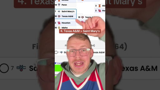 How may of these upsets are you taking? #collegebasketball