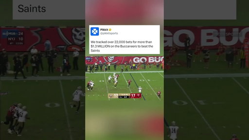 The Bucs ruined a lot of parlays 🫩
