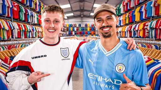 Tijjani Reijnders Goes Shopping For Classic Football Shirts