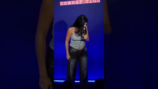 Divine timing at a comedy show #standupcomedy