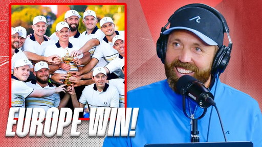 Rick Shiels reacts to EUROPE WINNING THE RYDER CUP!