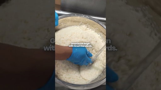 Behind every great bowl is a whole lot of prep. #bowlsofrice