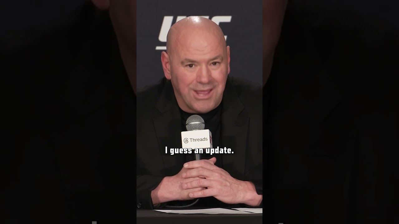 Dana White on the White House Card #ufcwhitehouse