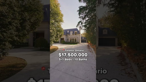 Inside this $17.5M Architecturally Significant Home in #Toronto! #torontorealestate #luxurylifestyle