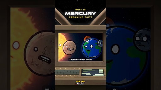 ทำไมดาวพุธถึงสติแตกขนาดนี้! #shorts #animation #solarballs