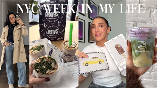 WEEK IN MY LIFE in the CITY | how i spend a typical week living in NYC as a 20-something! 🗽⋆｡°✩🚕 🍎