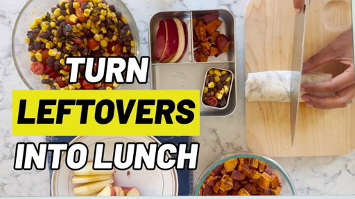 What to Do With Leftovers? Pack THIS Zero Waste Kids’ Lunch | Future Chicken & Ashley Renne
