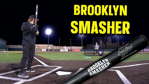 Hitting with the "indestructible" BROOKLYN SMASHER | Baseball Bat Review