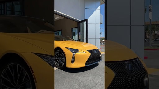 Sold! 💛🔥 Flare Yellow paint Lexus LC 500