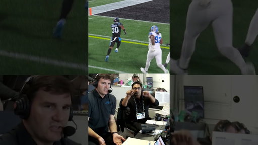 Jake Delhomme reacts to Chuba's TD 🐈‍⬛ #carolinapanthers