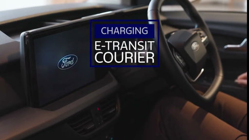 How to charge a Ford E-Transit Courier | Ford UK