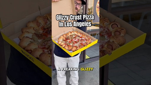 Delicious Glizzy Crust And Carne Asada Pizzas From Winzza In Los Angeles #pizza #losangeles #vannuys