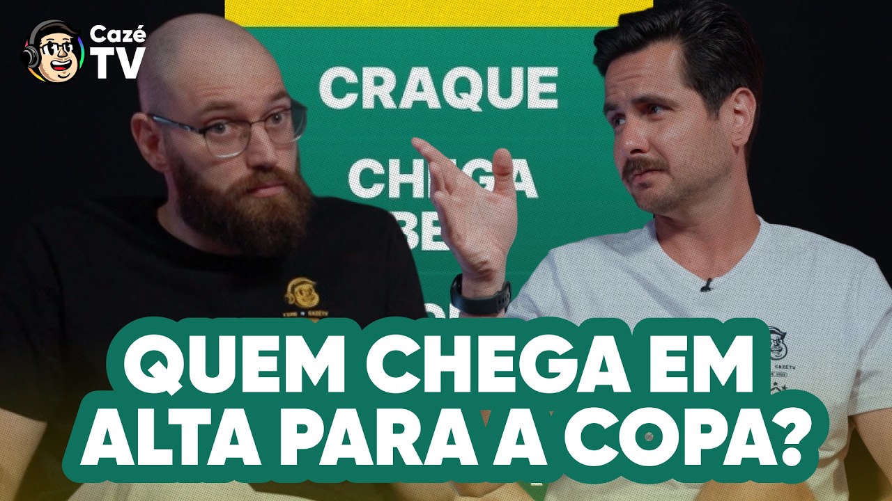 QUEM TÁ VOANDO E QUEM TÁ EM BAIXA? COMO CADA CRAQUE CHEGA PARA A COPA?