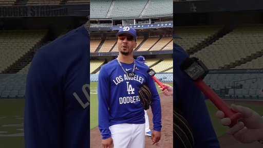 Mookie Betts reveals his FARTHEST HOME RUN EVER…🤯⚾️🦾 #shorts